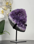 Natural Amethyst Crystal Cluster – Elegant Home Décor Accent - MWS2413