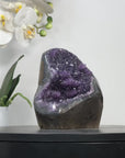 Natural Amethyst Cathedral Cave with self Cut Base - CBP1122