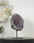 Natural Amethyst Geode on Stand - MWS3029