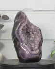 Huge Polished Sugar Amethyst & Agate Geode Statement Piece - CBP1436