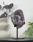 Natural Amethyst Cluster with Calcite Crystal inclusion - MWS3209
