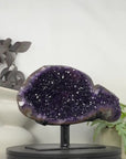 Top Grade Deep Purple Uruguayan Amethyst Geode - MWS3398