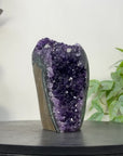 Natural Amethyst Cathedal with Green Jasper Matrix - CBP1288