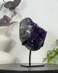 Top Grade Amethyst Stone wirh Green Jaspes Banding - MWS3098
