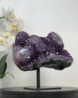 Beautiful Amethyst & Blue Agate Stalactite Formation - MWS2381
