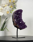 Deep Purple Amethyst moon Stone - MWS2582