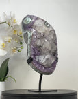 Huge Amethyst Crystal with outstanding Calcite Formation - MWS2385