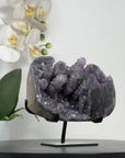 Quartz Crystal Cluster with Stalactite Formations – Elegant Natural Statement Décor Piece - MWS2416