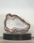 Natural Quartz Stone Slice tray for Home Decor - SLC0011