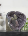 Unique Natural Amethyst Geode with Collection Grade Calcite Specimen - CBP1421