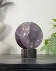 Amethyst Druzy Sphere Geode - SPH0214