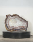 Polished Quartz Stone Slice for Home Decor - SLC0013