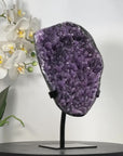Amethyst Geode Full of Stalctites on Stand - MWS2649