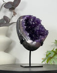 Natural Uruguayan Amethyst Geode on Stand - MWS3097
