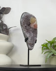 Natural Rare Sugar Amethyst Crystal Cluster on Stand - MWS3389