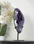 Top Quality Natrual Uruguayan Amethyst Geode - Stand Included - MWS2954