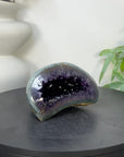Uruguayan Amethyst geode with Jasper Shell - STGE0073
