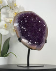 Natural Amethyst Geode with Stunning Quartz Shell - MWS2456