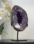 Large Natural Amethyst & Agate Geode - MWS1993