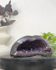 Amethyst Stone Geode with Agate Shell - STGE0100