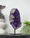Natural uruguayan Amethyst Crystal with Calcite Formations - MWS3318