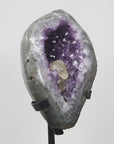 Natural Amethyst Geode with Stunning Calcite Crystal Formation - MWS0092
