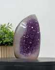 Amethyst Stone Flame Carving - FST0170