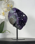 Top Grade Amethyst Crystal Geode on Stand - MWS2679