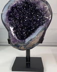 Huge Natural Amethyst Geode with Agate Shell - MWS2440