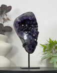 A+ Grade Amethyst Cluster from Uruguay on Metal Stand - MWS3065