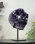 Natural A grade Amethyst Cluster with Stand - MWS3229