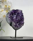Uruguayan Amethyst Stone Cluster with Large and Shinny Crystals - MWS2815