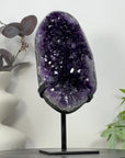 Natural Top Grade Amethyst Geode with Metal Stand - MWS3218