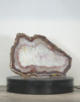 Uruguayan Quartz Stone Polished Slice - SLC0014