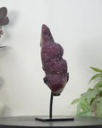 Natural Red Amethyst & Jasper Crystal for Decor - MWS3233