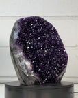 Large Natural Amethyst Cathedral Geode from Uruguay – Self Standing Cut Base Display Piece - CBP1202
