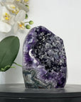 Top Quality Natural Amethyst Geode with Calcite Formations - CBP1262