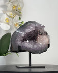 Natural amethyst Geode with Calcite Formation - MWS2424