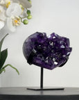 Top Grade Amethyst Stone Heart Carving - HST0311