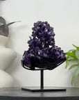 Natural Top Grade Amethyst Stalctite on Stand - MWS3370