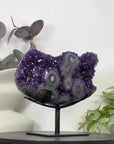 Unique Natural Amethyst Specimen with A+ Grade Crystals & Stalactite Formations - MWS3103