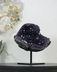 Top Quality Natural Amethyst Crystal - Stand Included - MWS3025