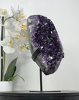 Stunning Large Deep Purple Natural Amethyst Cluster - MWS2095