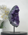 Amethyst Geode with Deep Purple Crystals – Natural Uruguayan Display Piece - MWS2791