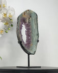 Unique Jasper & Amethyst Portal, Stand Included - MWS2325