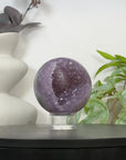Amethyst Druzy Sphere Geode - SPH0174