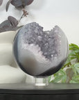 Huge Quartz & Agate Sphere Geode - SPH0192