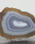 Natural Blue Banded Agate Slice - SLC0002