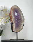 XXL Amethyst & Quartz Geode Slice Portal - MWS2333