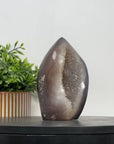 Agate & Quartz Stone Flame Carving - FST0159